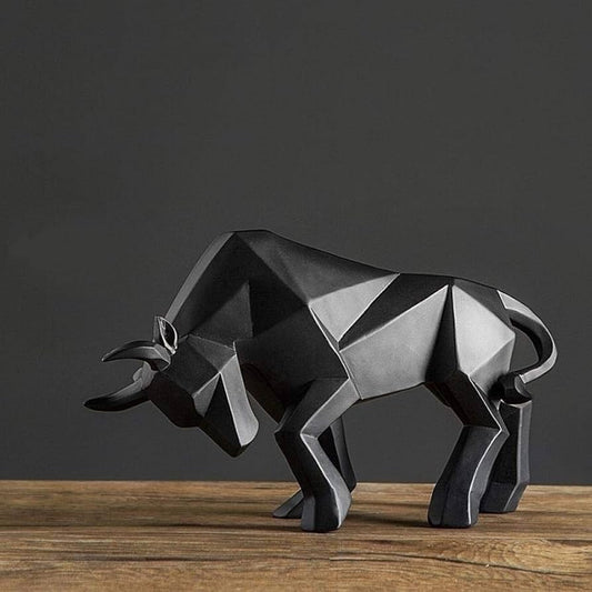 Figurines Sculpture Statue Resin
Geometric Ox Sculpture