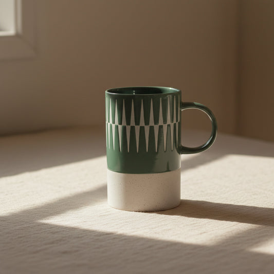 Hand-Painted Ceramic Mug