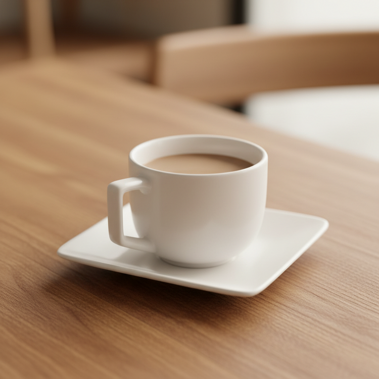 Cups and saucers (set of 6)