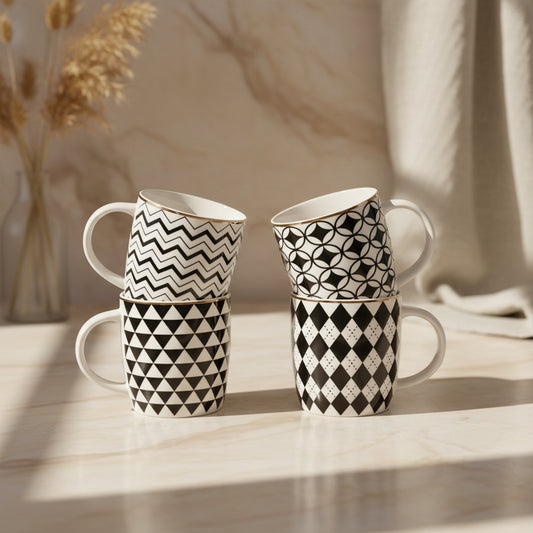 Set 4 Pieces Of Mugs