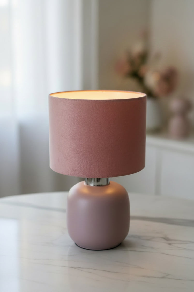 Pink Table Lamp
