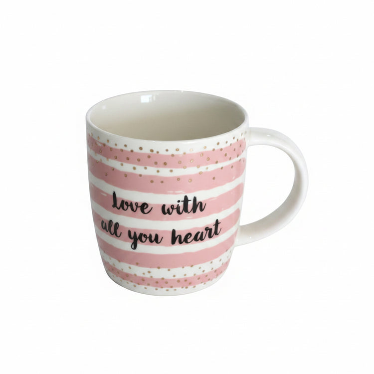 Printed mugs 360ML set of 4
