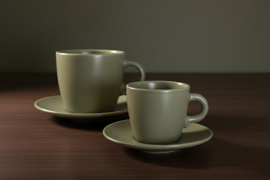 Cup & saucer 12pcs/100cc