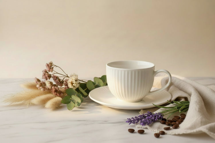 Tea Cups with saucers (set of 6)