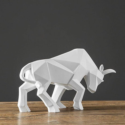 Figurines Sculpture Statue Resin
Geometric Ox Sculpture