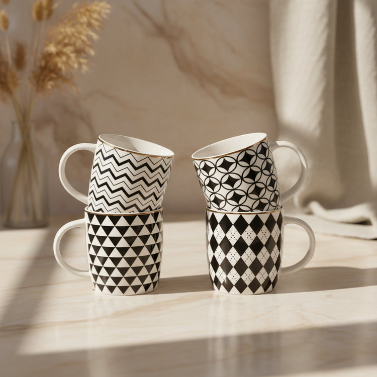 Set 4 Pieces Of Mugs