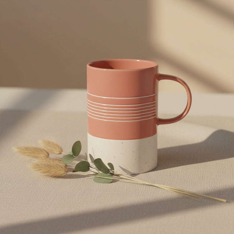 Hand-Painted Ceramic Mug