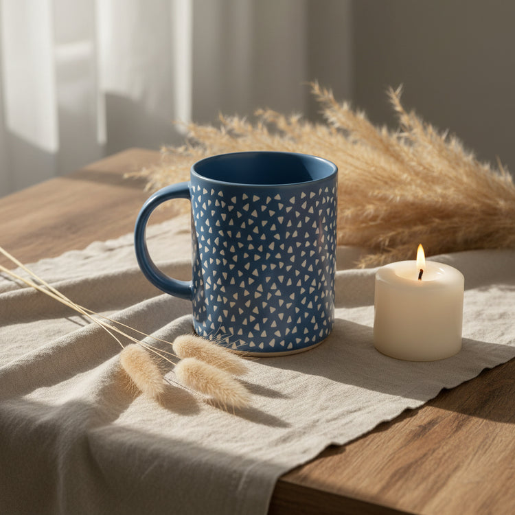 Hand-Painted Ceramic Mug