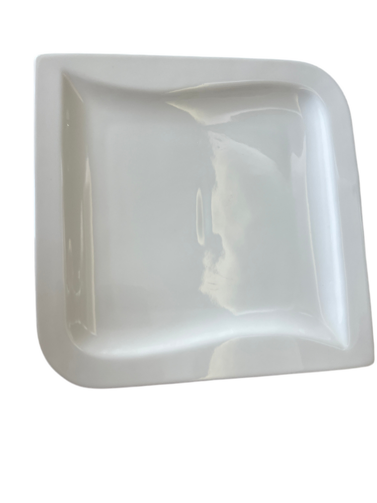 8” White Plate