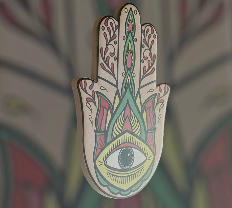 Hamsa Hand coaster